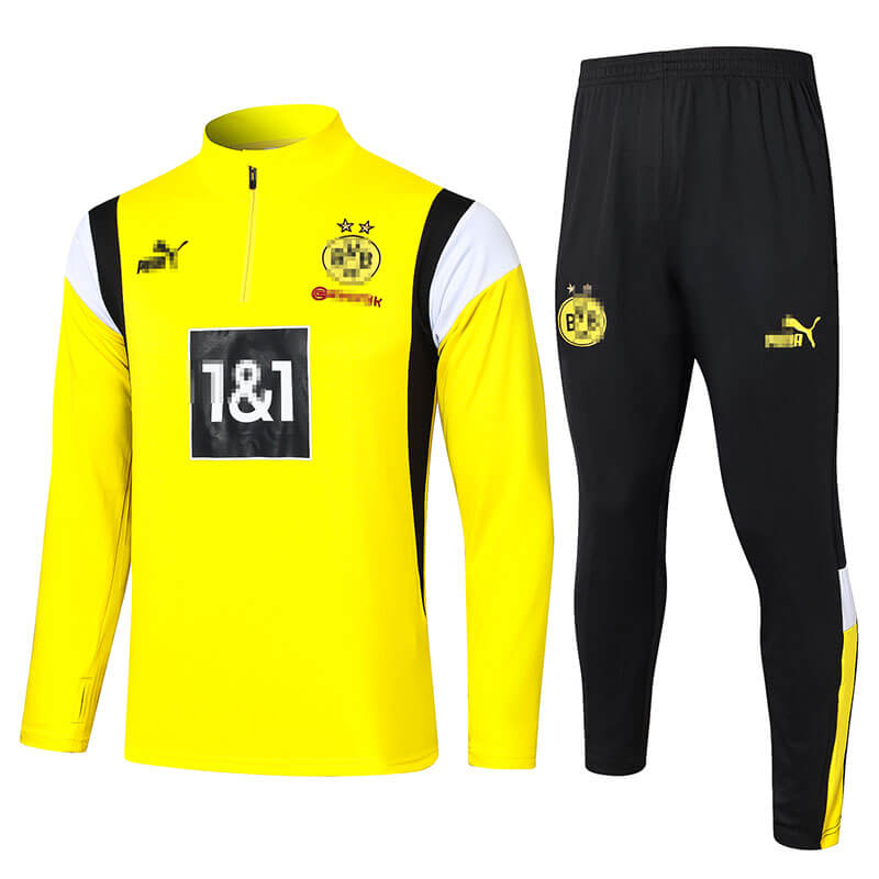 Sudadera Entrenamiento Borussia Dortmund 2023/2024 Amarillo/Negro